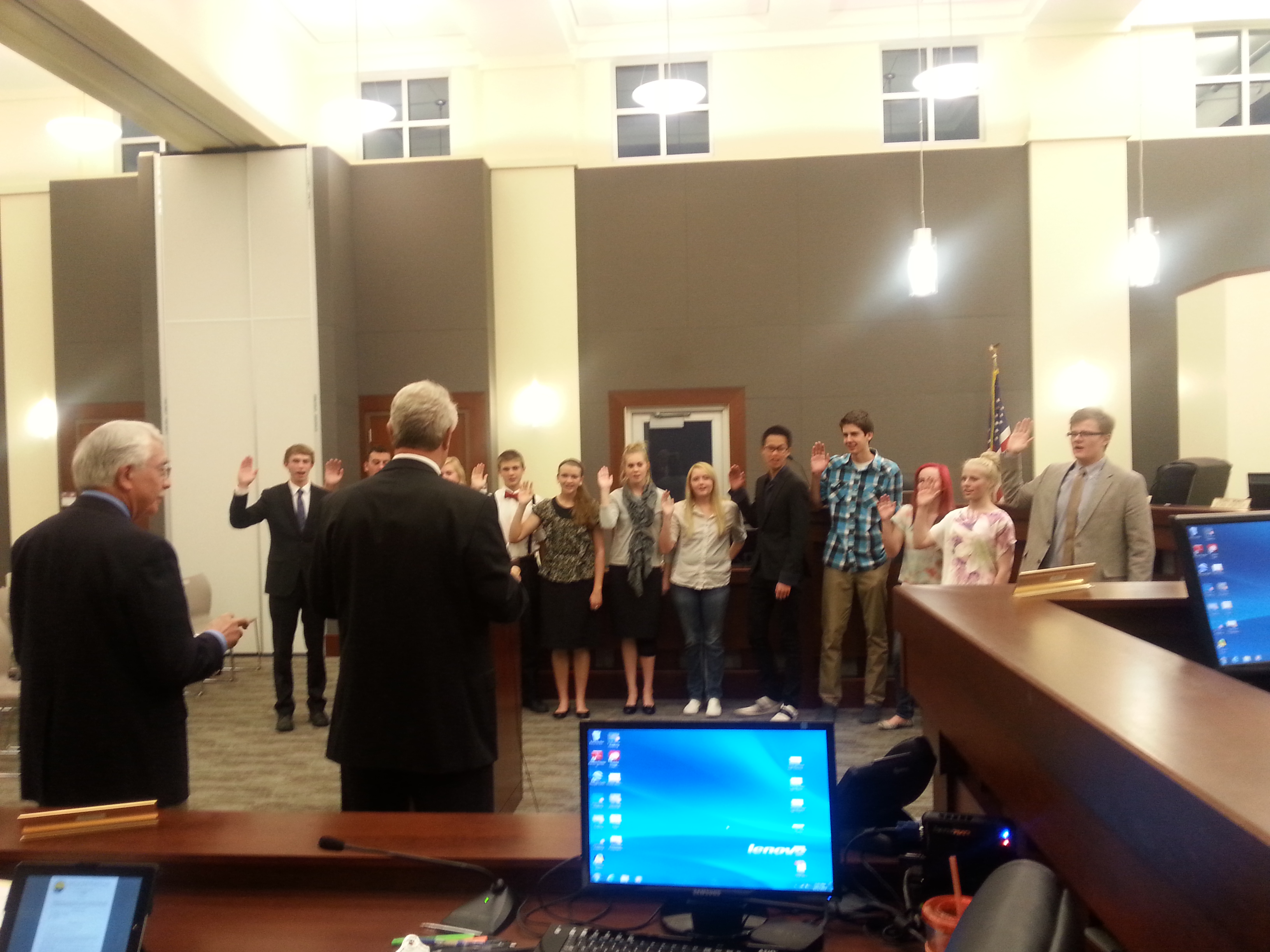 YCC Swearing in Oct 2013 2